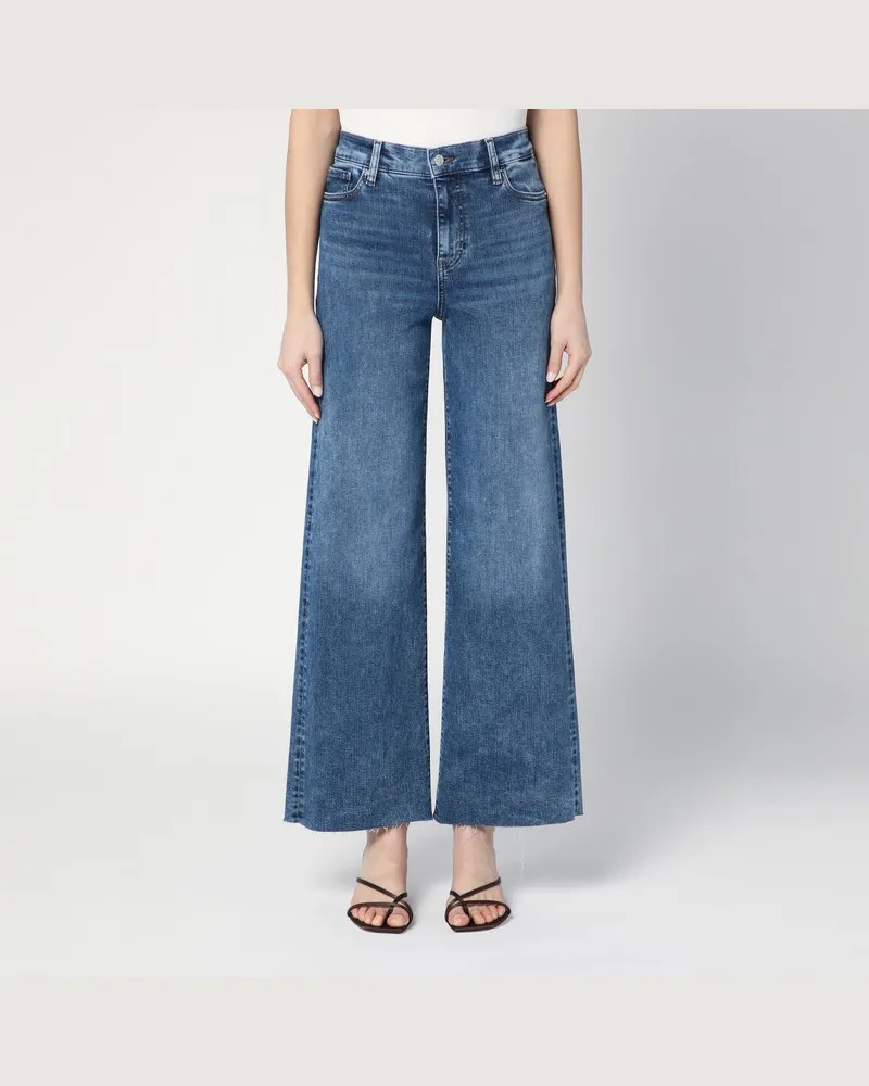 Frame Denim Blaue Jeans aus Super-Stretch-Denim Blau