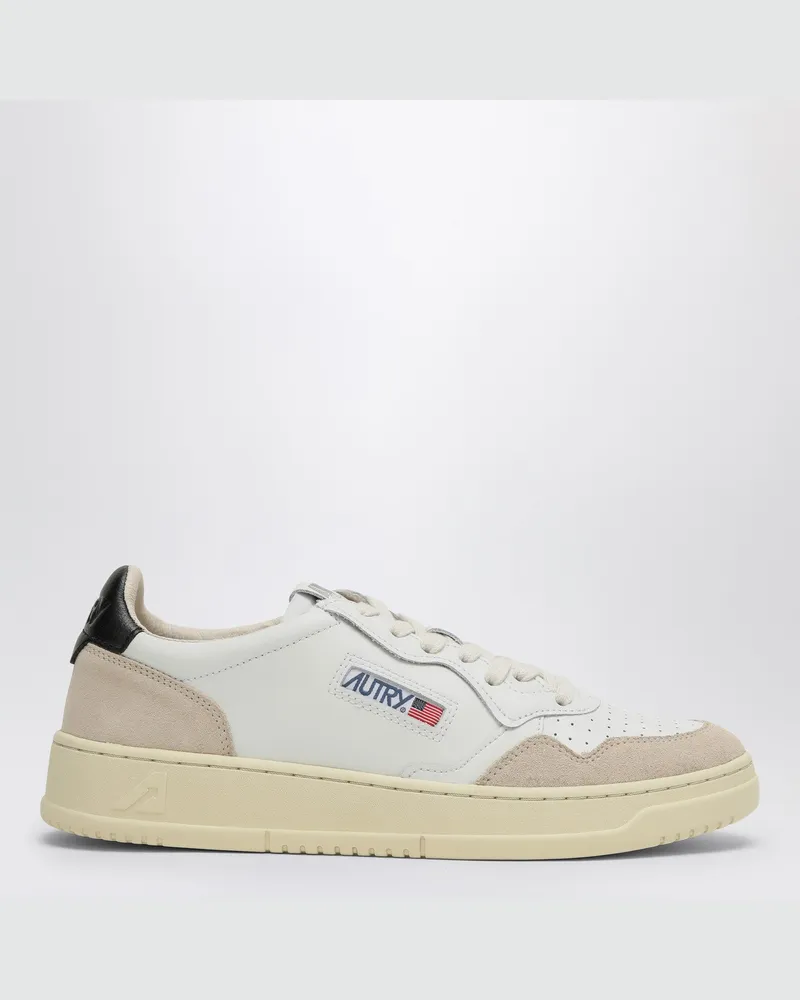 AUTRY Sneakers Medalist aus Leder und Wildleder weiß/schwarz White