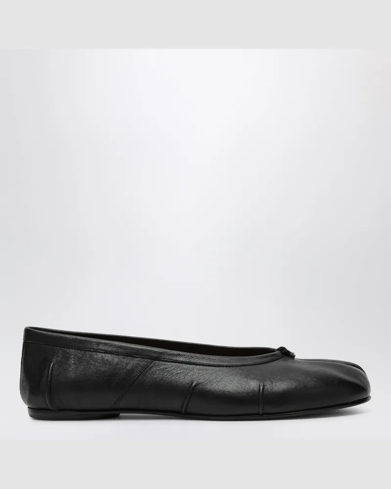 Maison Margiela Schwarze Tabi New Ballerinas Black