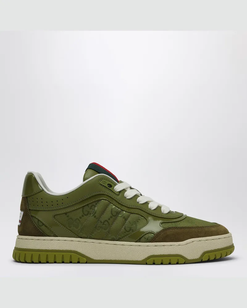 Gucci Sneakers Re-Web aus GG-Stoff grünem Green