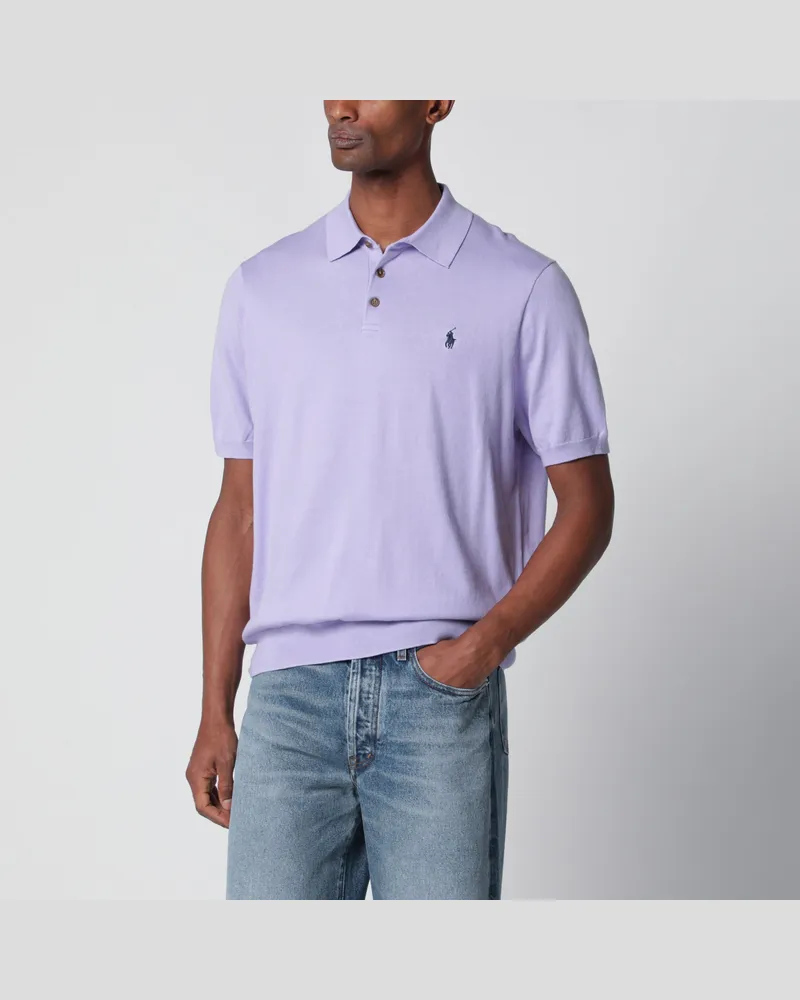 Ralph Lauren Poloshirt aus Baumwolle in Lila Purple