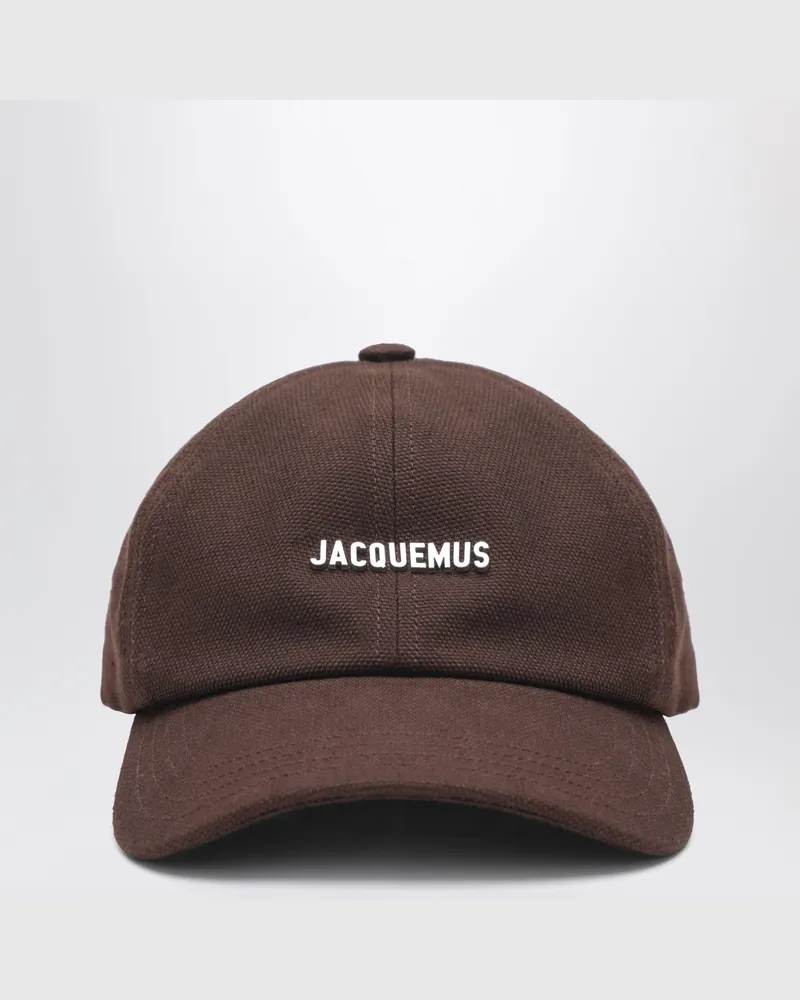 Jacquemus Gadjo Baseballkappe braun Brown