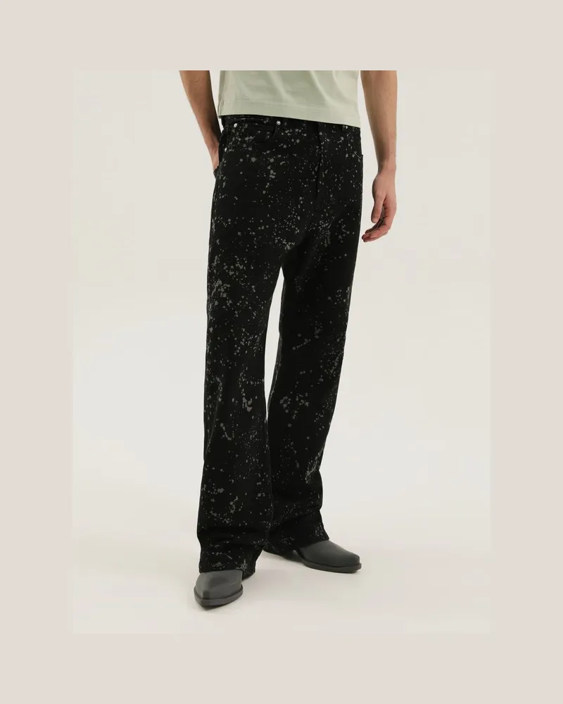 1989 STUDIO Rhodesian Spot Jeans aus Denim Grau