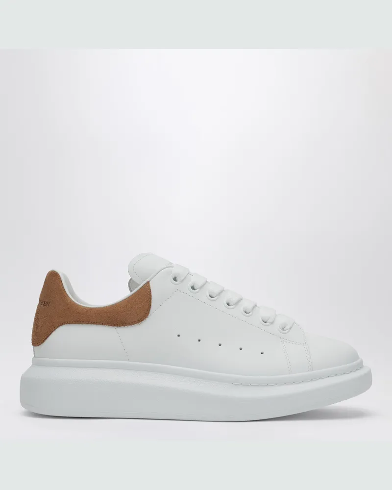 Alexander McQueen Oversize-Sneaker weiß/beige 