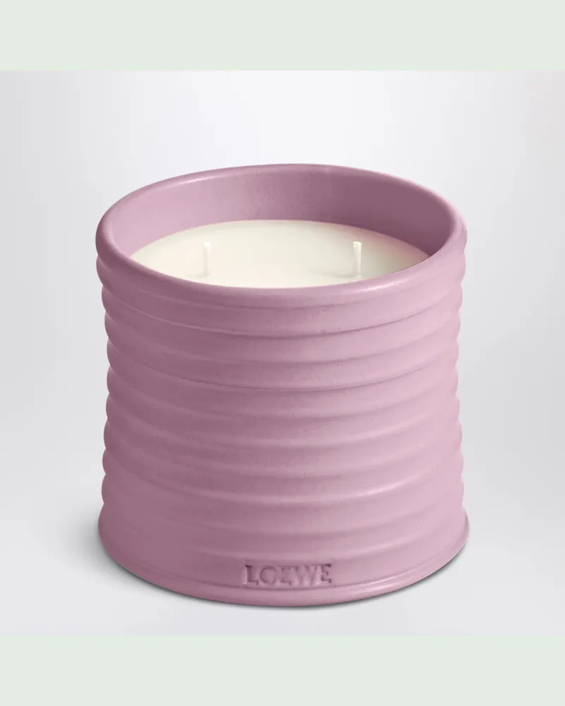 Loewe Mittelgroße Duftkerze mit Efeu-Duft Pink