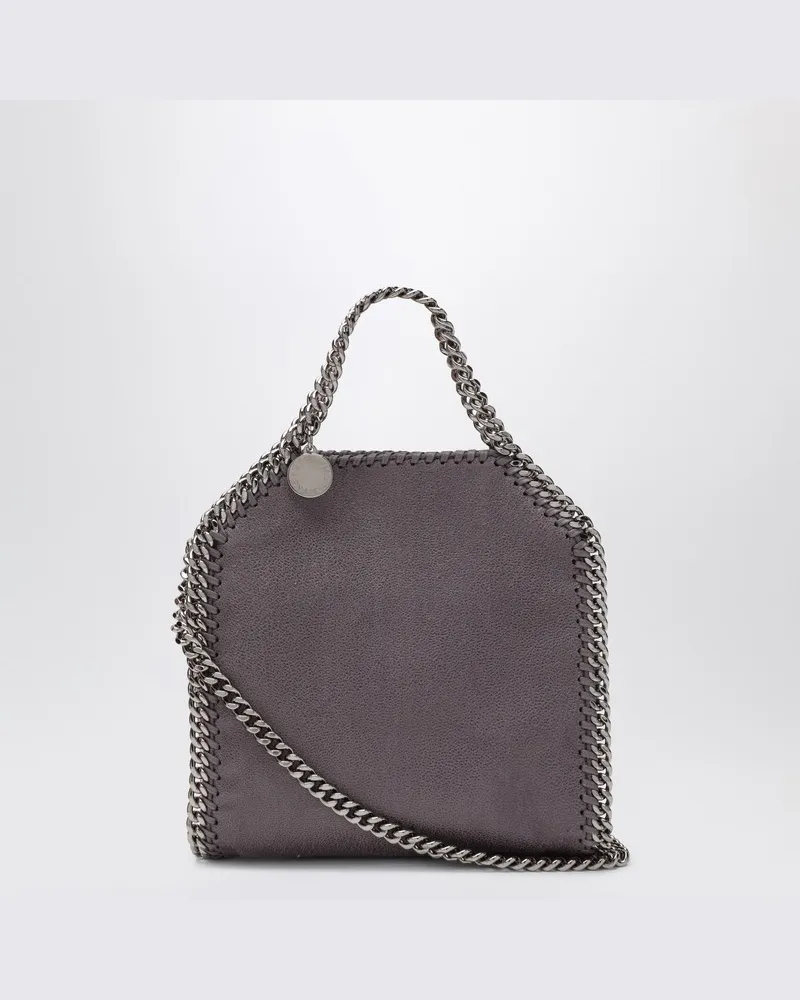 Stella McCartney Mikro Falabella Tote-Tasche in Bark Braun