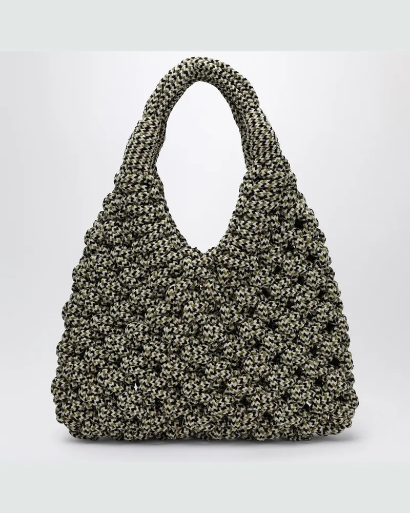 HIBOURAMA Vannifique Maxi Tasche aus Mehrfarbigem Samt 