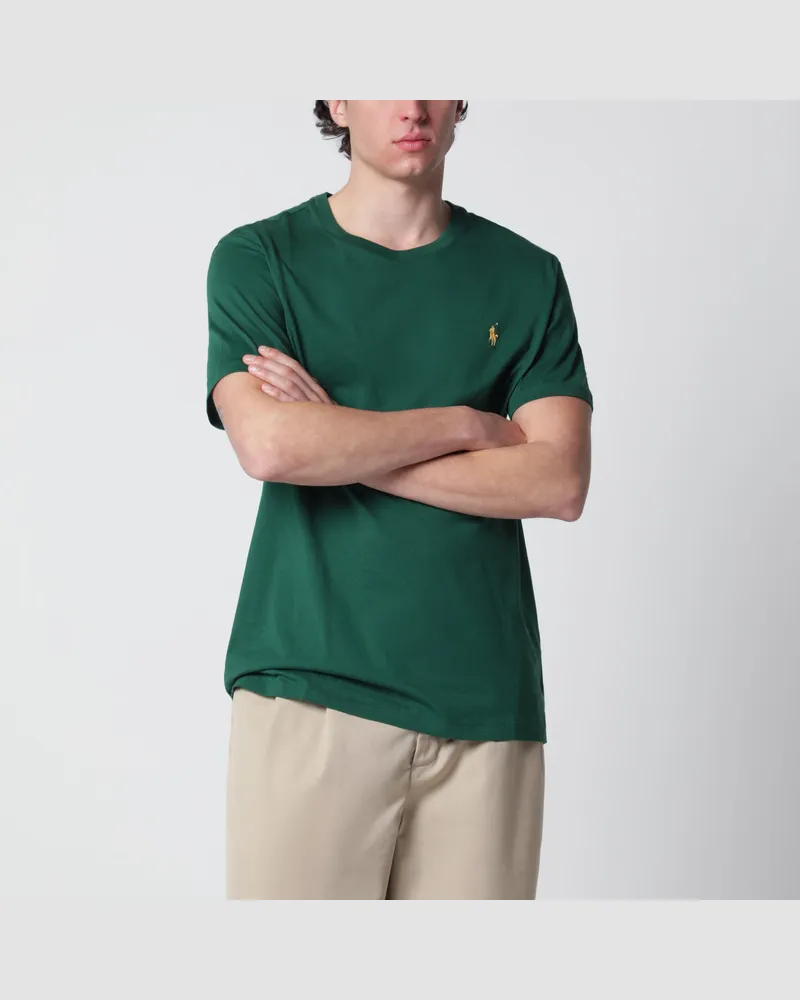 Ralph Lauren Custom Slim-Fit New Forest T-Shirt aus Jersey Green