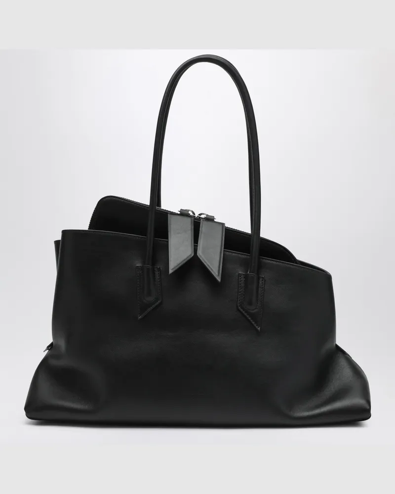 ATTICO La Passeggiata Mittlere schwarze Tasche Black