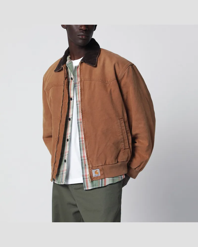 Carhartt WIP OG Santa Fe Jacket Hamilton Brown/Tobacco Beige