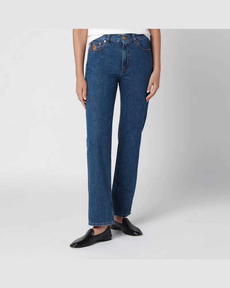 Blazé Milano Paso Nariida Jeans in Saphirblau Blue