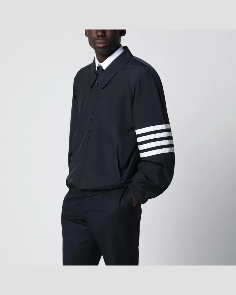 Thom Browne Leichte Jacke mit Reißverschluss in Marineblau Blue