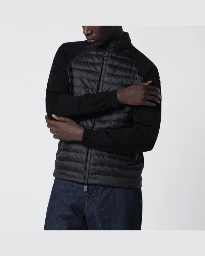 Moncler Schwarzer Cardigan mit Day-Namic Polsterung Black
