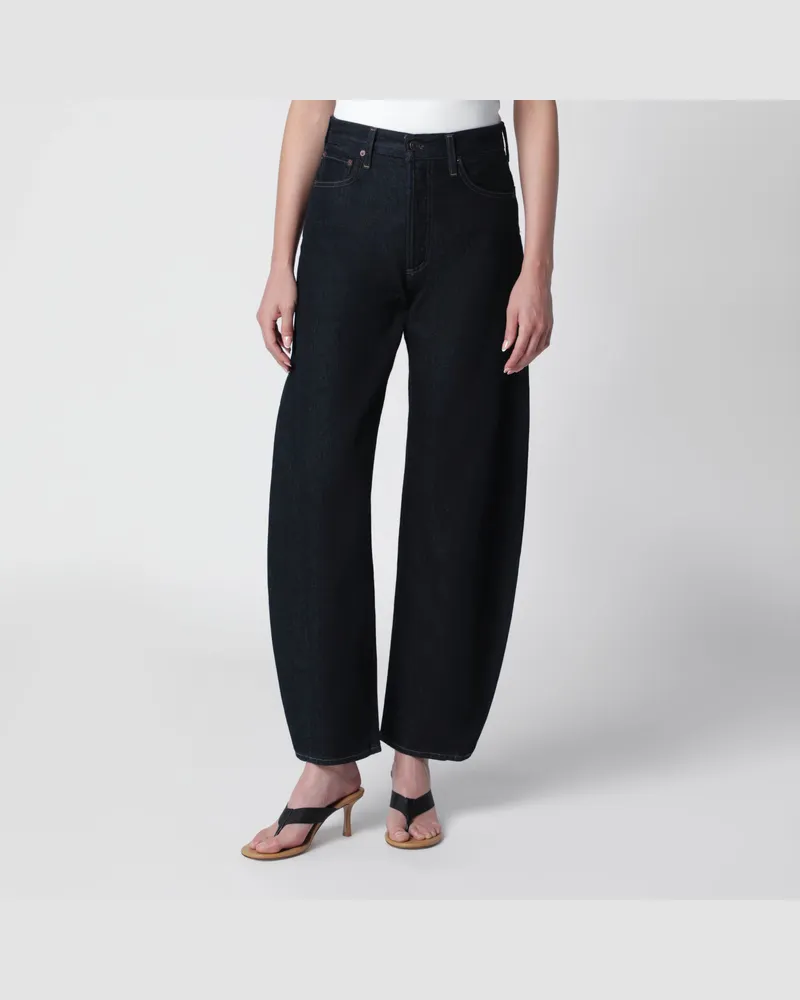 AGOLDE Luna Jeans aus Indigo-Denim Blue