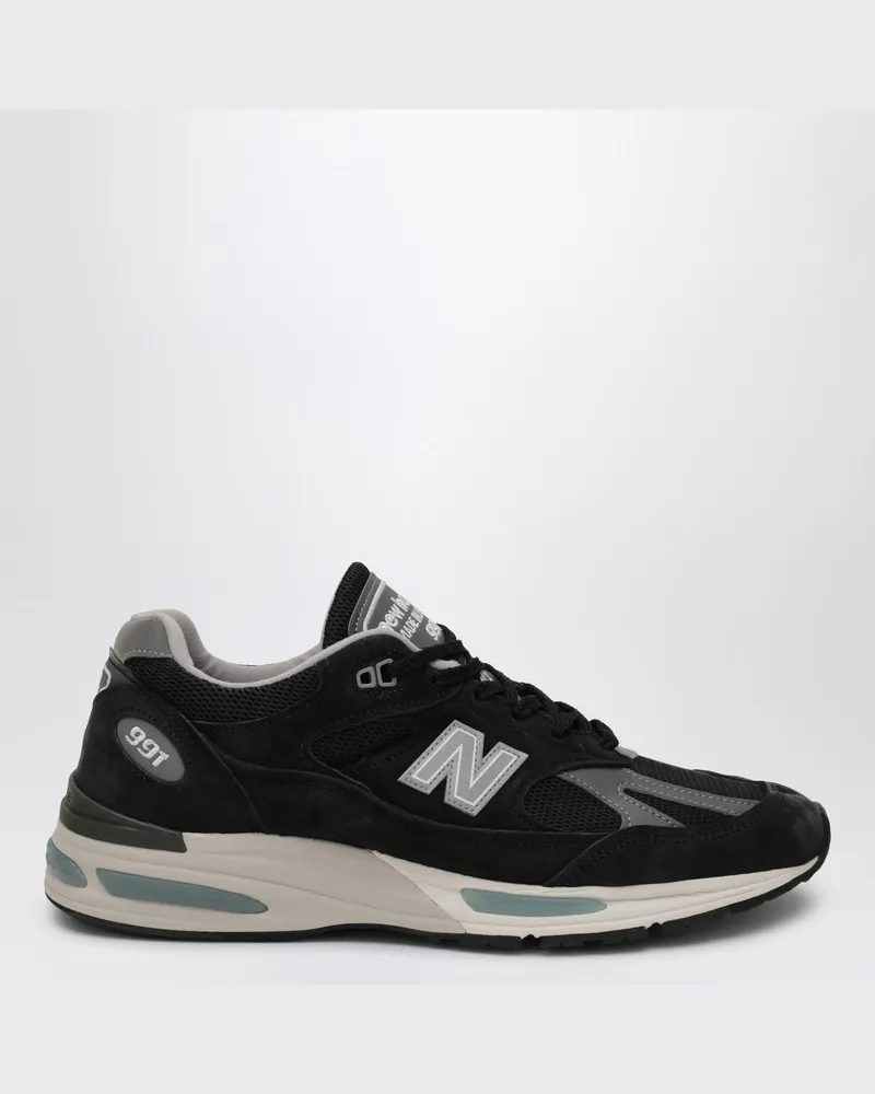 New Balance Made in UK 991v2 Sneaker in Schwarz Schwarz