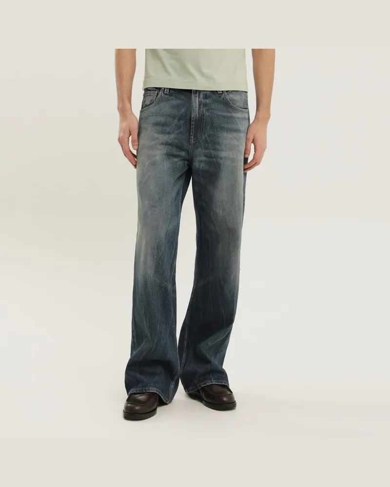 1989 STUDIO Alte Setter-Jeanshose Blau