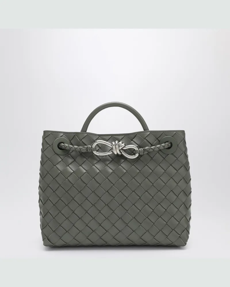 Bottega Veneta Andiamo-Tasche klein in der Farbe Pickle Green