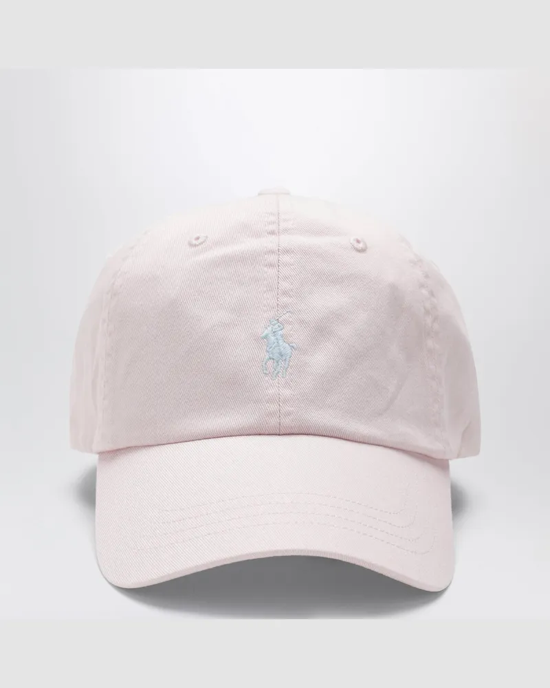 Ralph Lauren Hellrosa Baseballkappe mit Logo Pink