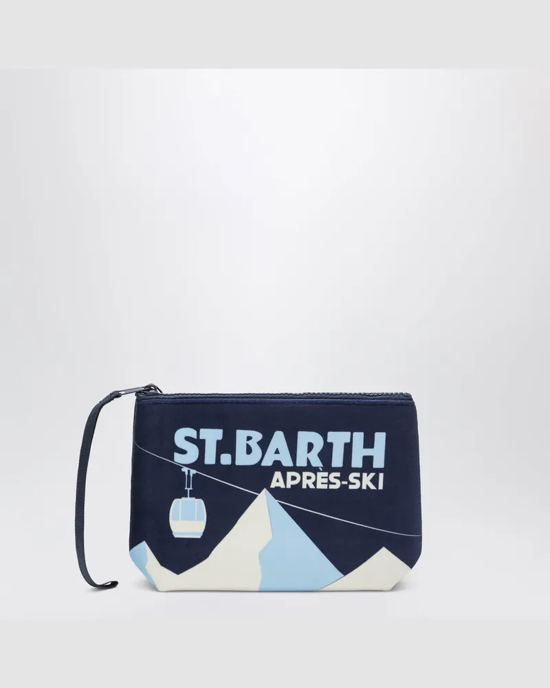 MC2 Saint Barth Pochette Aline Wax mit Après-Ski-Print Multicolor