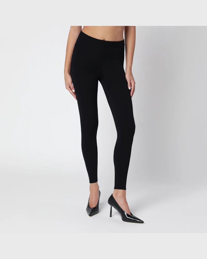 Balenciaga Schwarze Techwear Leggings Black
