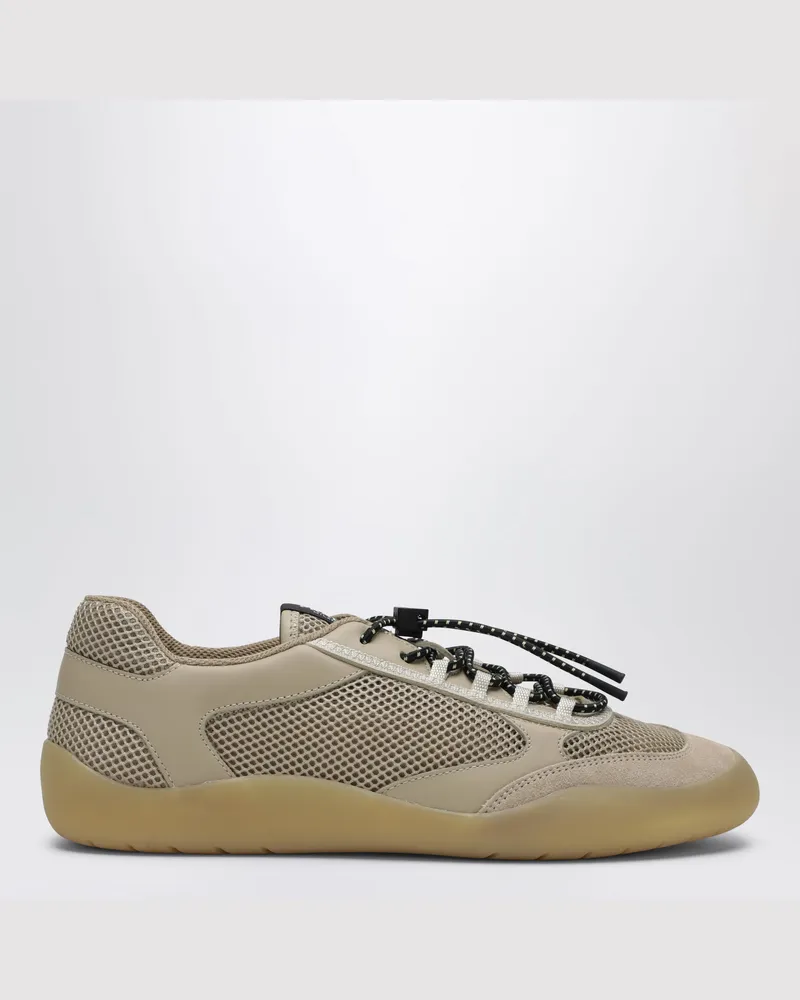 Prada Speedrock Sneakers aus Meshstoff in Desert Beige
