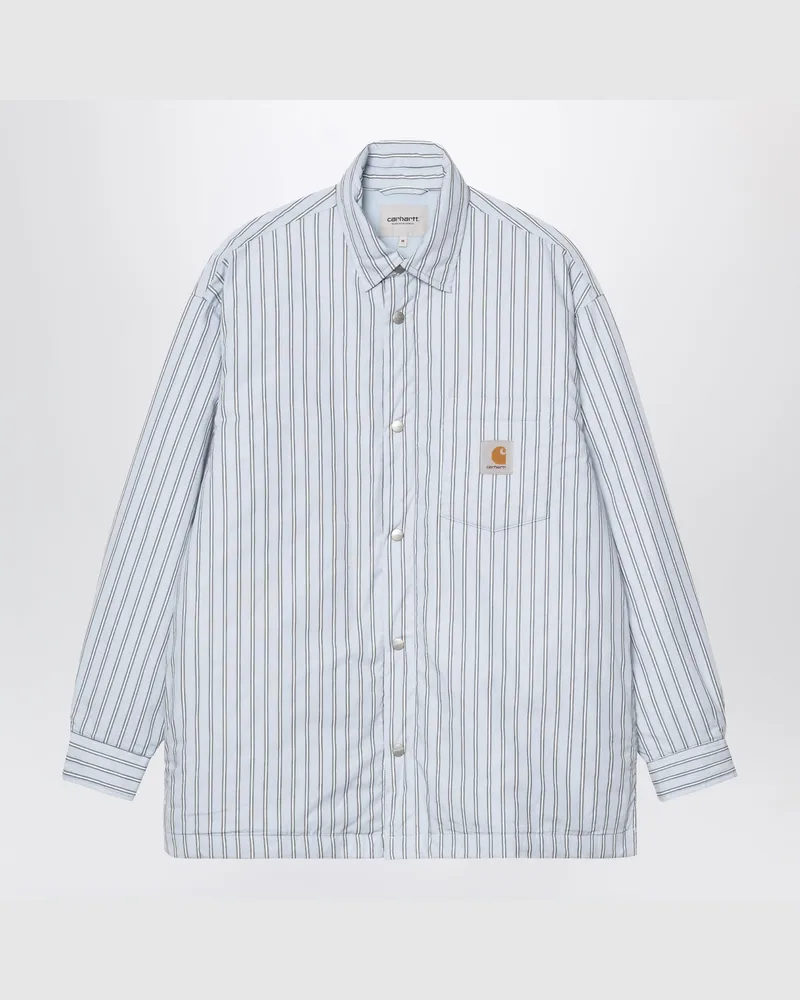 Carhartt WIP Grimsby Shirt-Jacke Blue Fog Multicolor