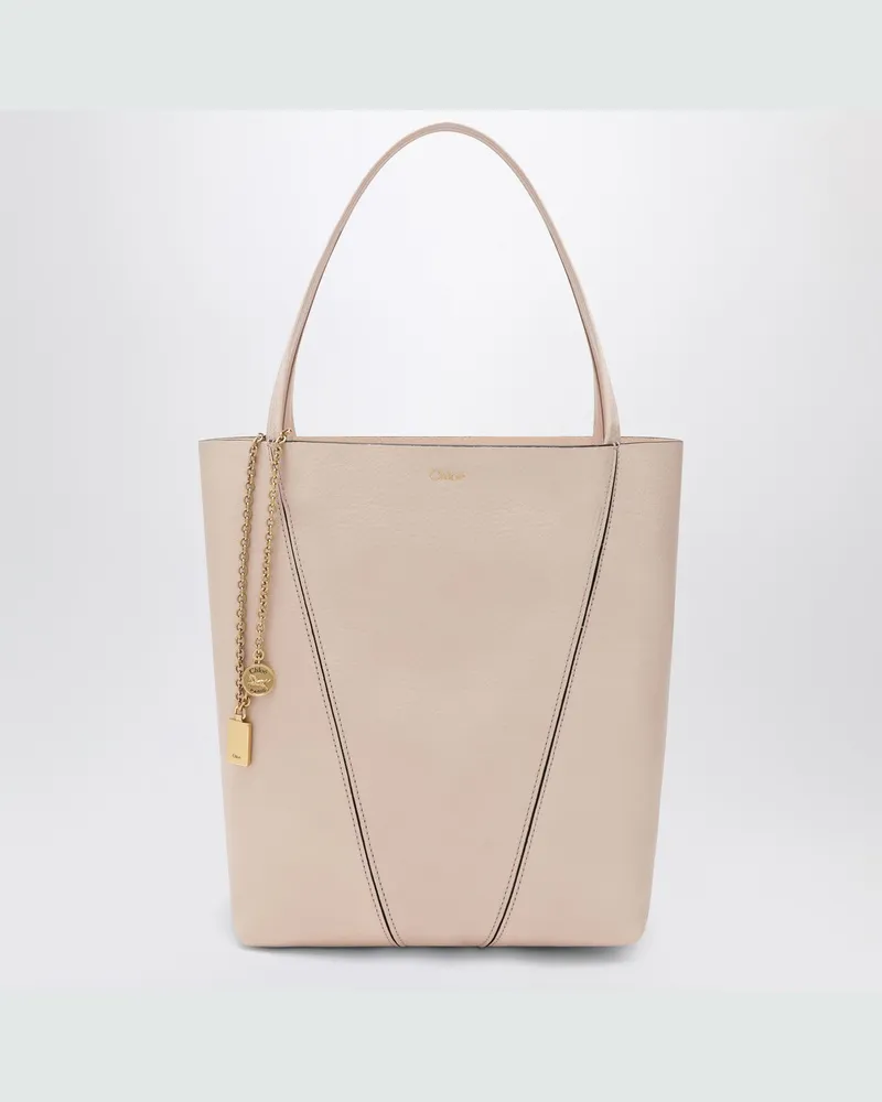 Chloé Mittlere  Spin Tote Bag in Cement Pink Pink
