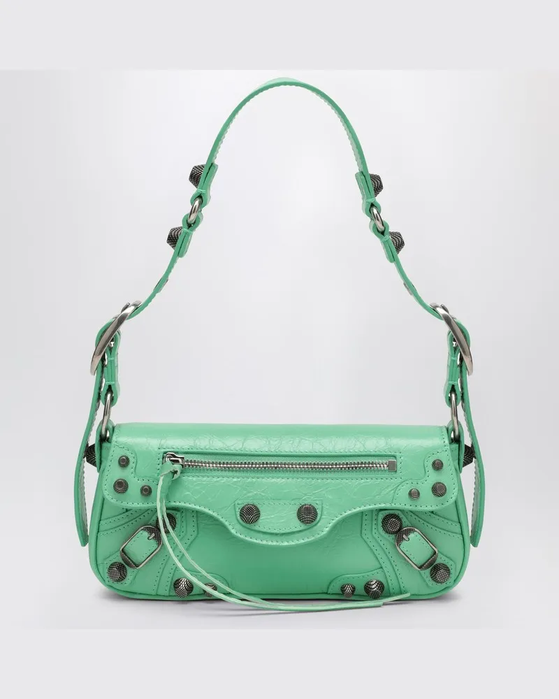 Balenciaga Kleine mintgrüne Tasche Le Cagole Grün