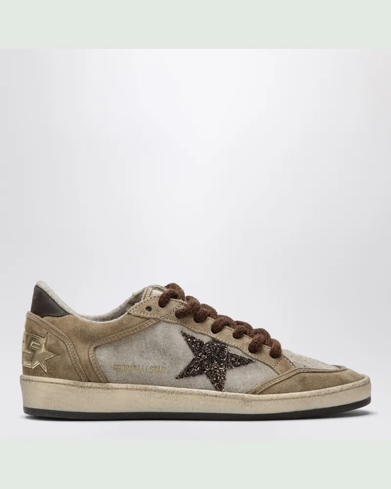 Golden Goose Ball-Star Sneakers beige/braun aus Wildleder Beige
