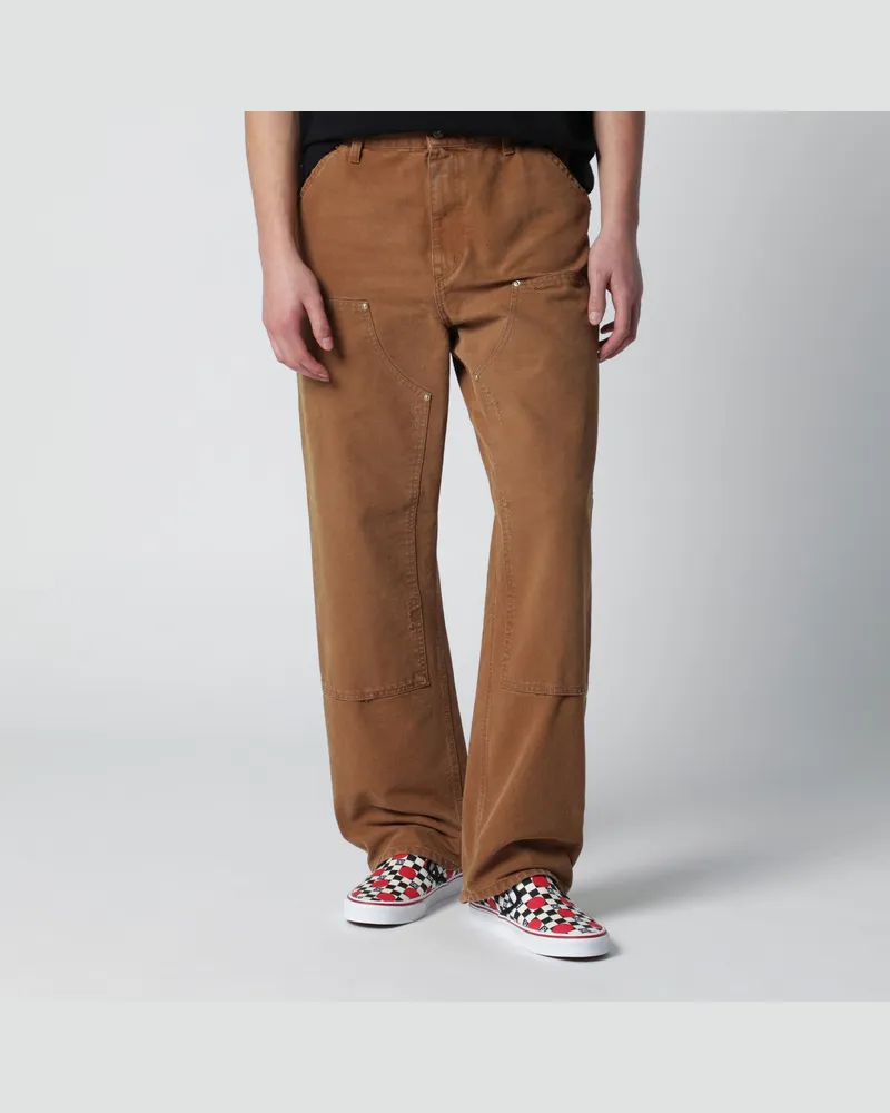 Carhartt WIP Double Knee Pant Hamilton Brown Beige