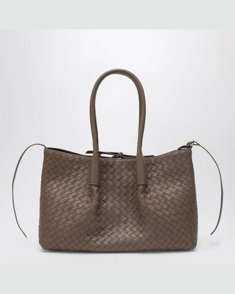 Bottega Veneta Pinacoteca Tasche mittelgroß Pinecone/Fondant Brown
