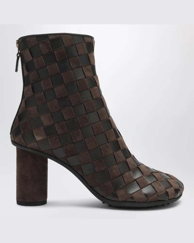 Bottega Veneta Stiefelette Atomic in Fondant Braun
