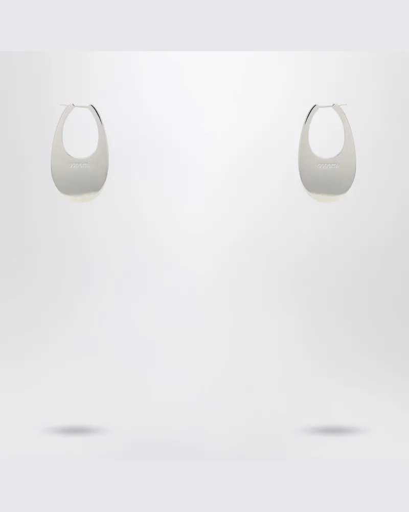 COPERNI Große Silber-Ohrstecker Swipe Metallisch