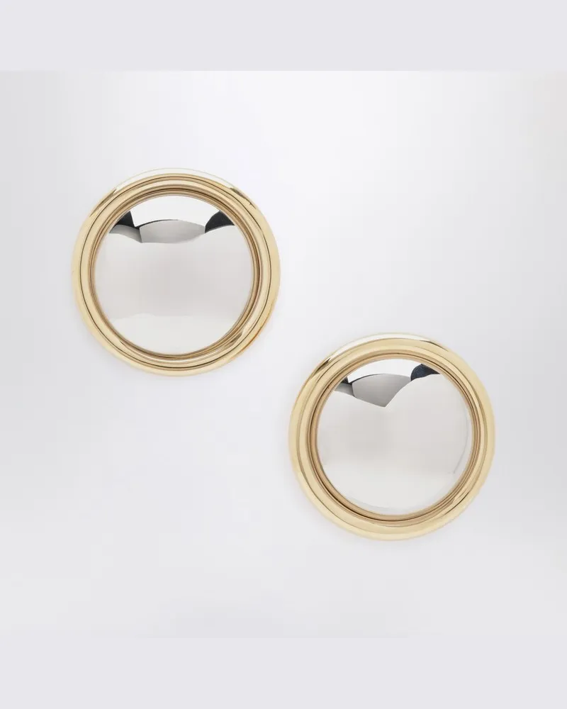 Jacquemus Ohrringe rund Metallisch
