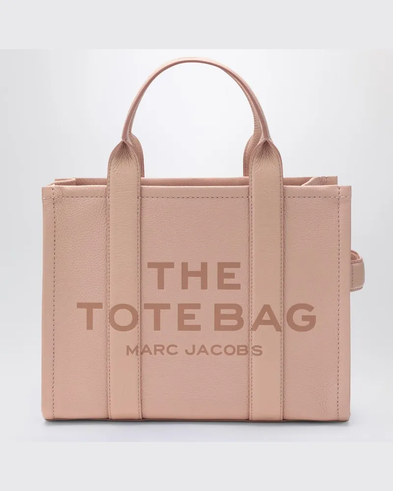 Marc Jacobs The Medium Tote Bag Rose in Leder Rosa
