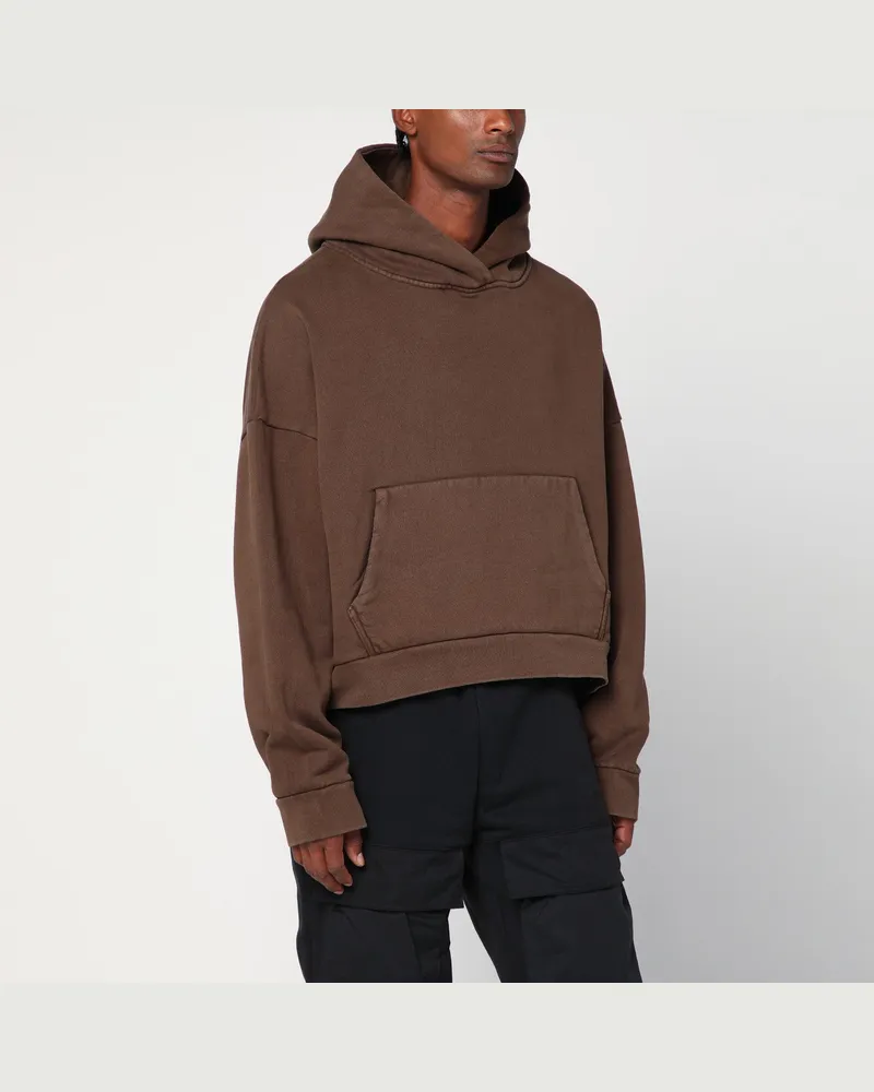 Entire Studios Braunes Sweatshirt aus Baumwolle 