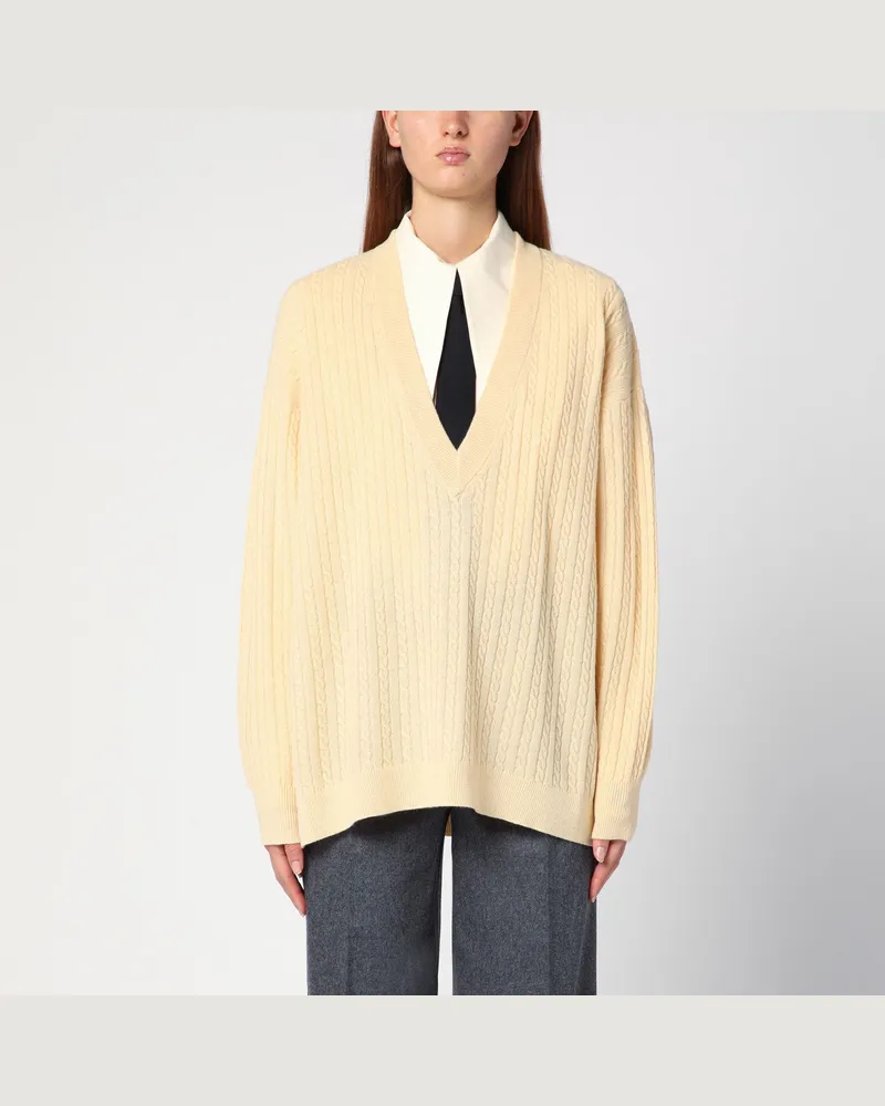 The Garment Hellgelber Oversize-Pullover Como Yellow