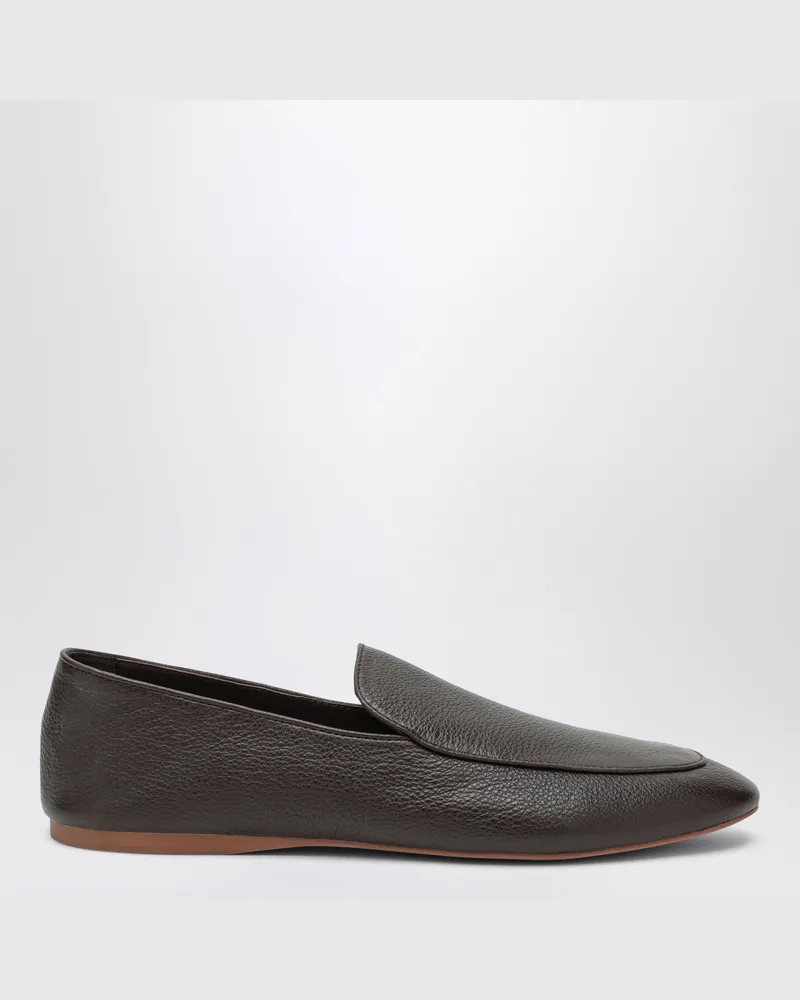 SENSO Braune Marcel Loafer aus genarbtem Leder Brown