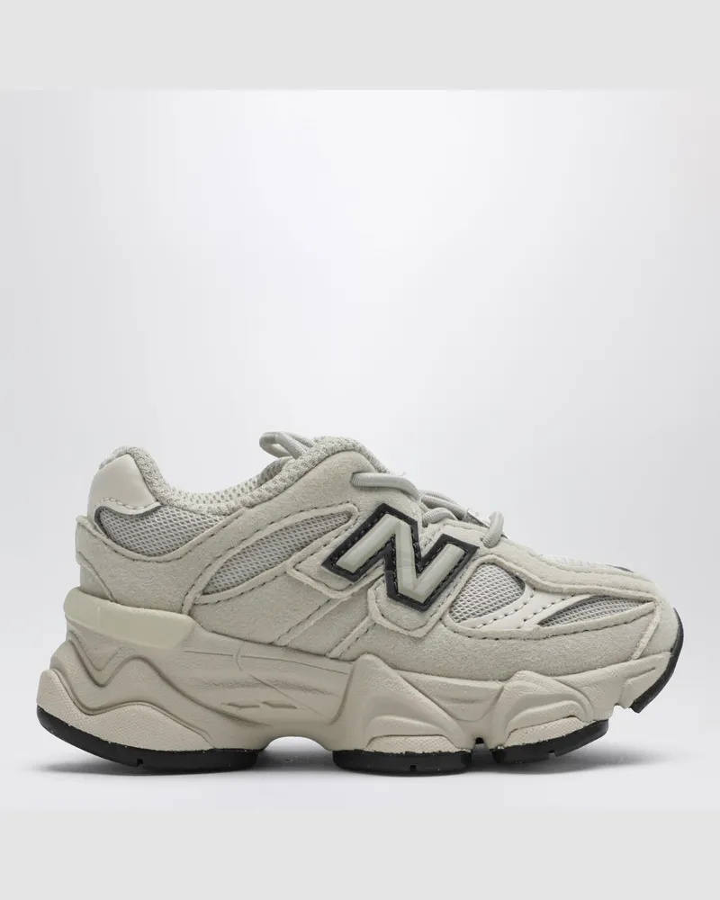 New Balance 9060 Shipyard/Linen Sneakers aus Mesh und Wildleder White