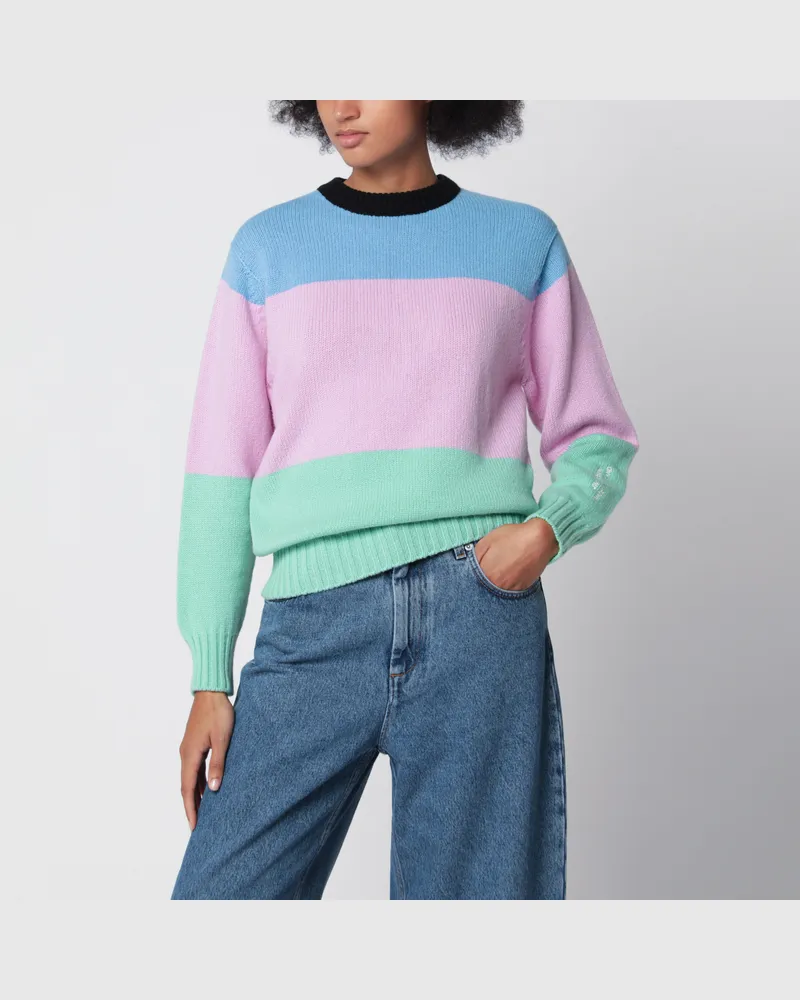 J.W.Anderson Striped merino wool sweater Multicolor