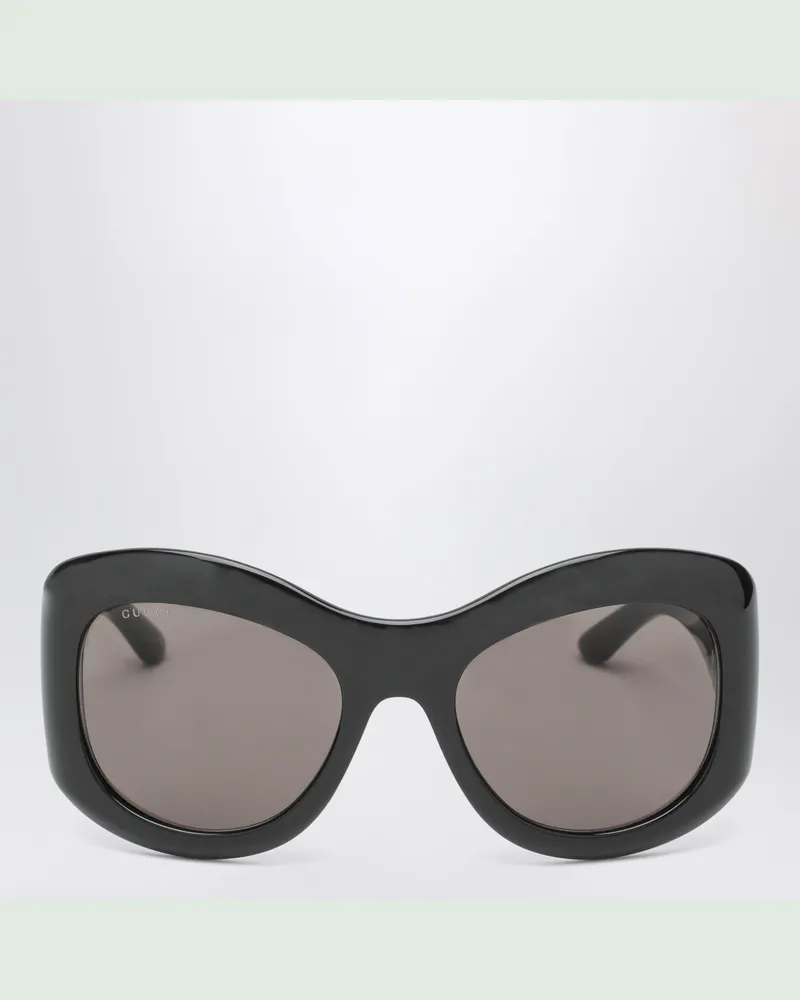 Gucci Schwarze Sonnenbrille aus Acetat Black