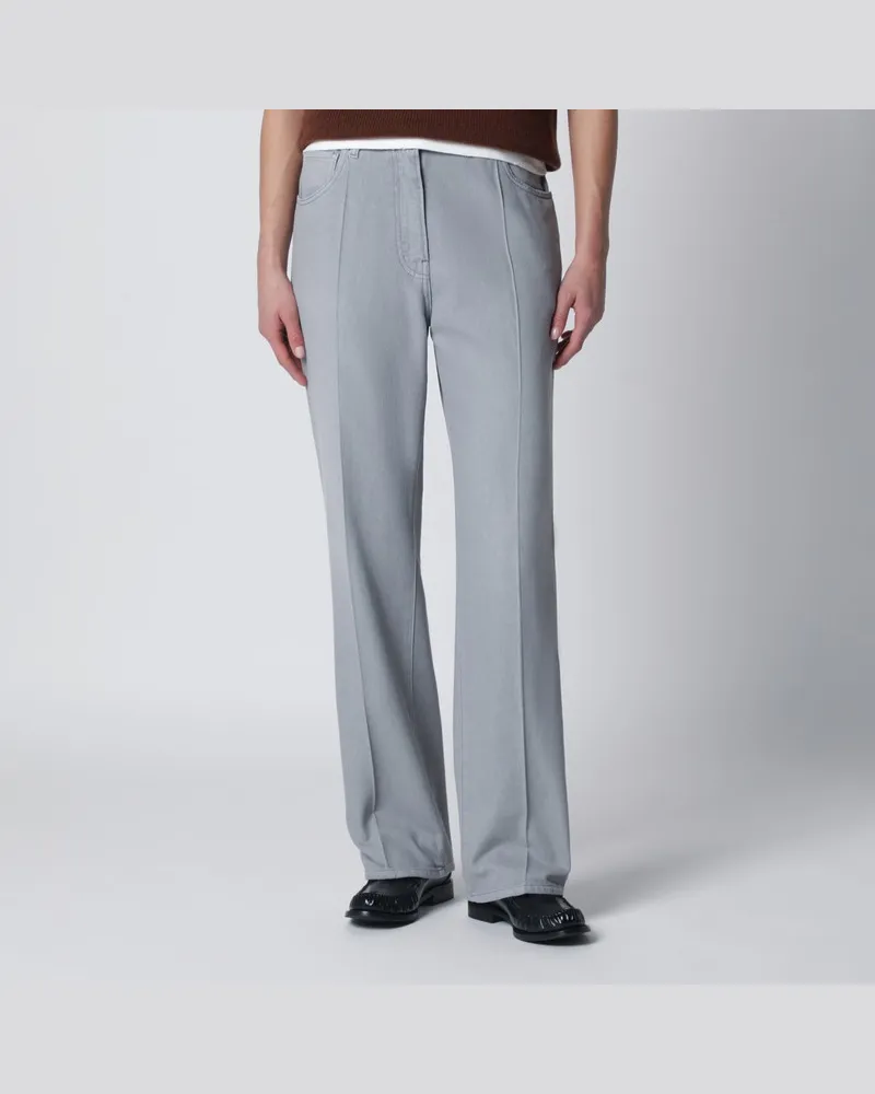 Prada Graue Jeans aus gewaschenem Denim Grau