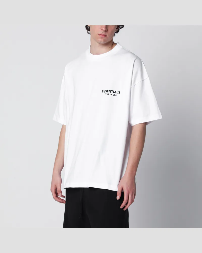 Fear of God Classic T-Shirt aus Baumwolle in strahlendem Weiß White