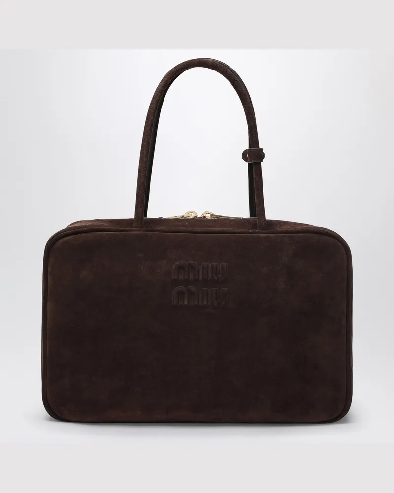 Miu Miu Beau Bag braun aus Wildleder Braun