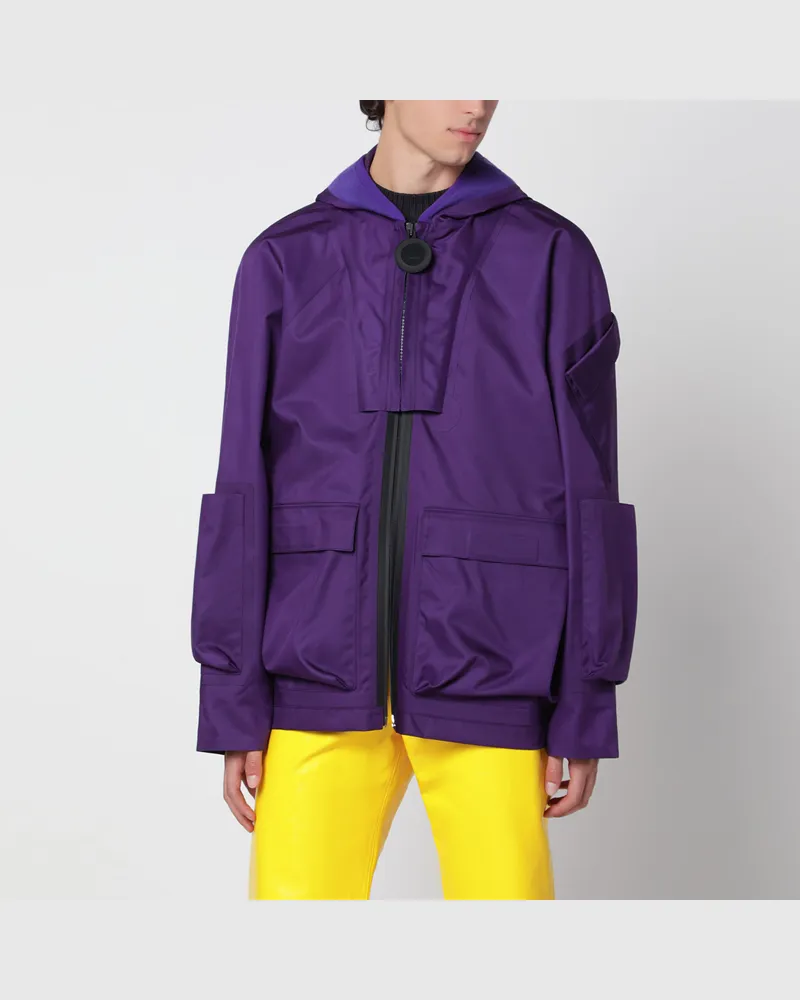 Loewe Purple polyamide jacket Purple