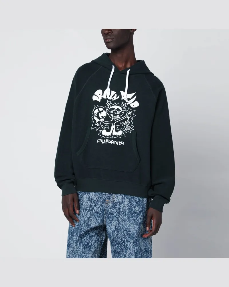Brain Dead Waldgrüner Hoodie Grün