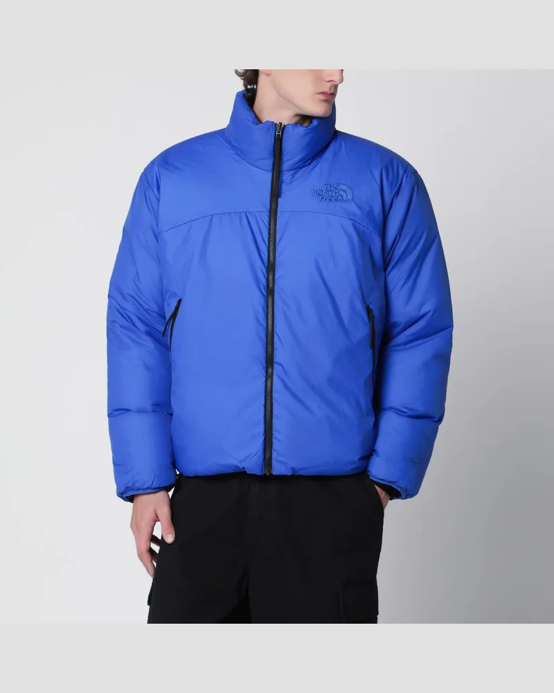 The North Face Blaue und schwarze wendbare Nuptse Jacke aus Nylon Multicolor