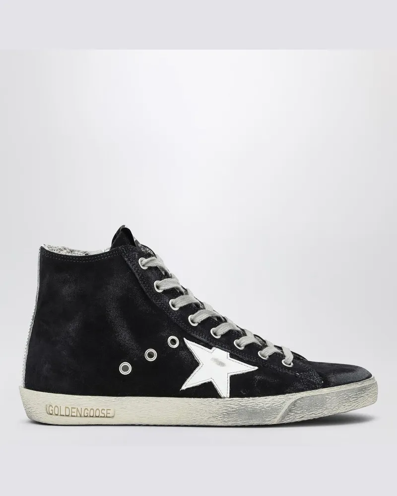 Golden Goose Francy Sneaker in Nachtblau und Weiß Blau