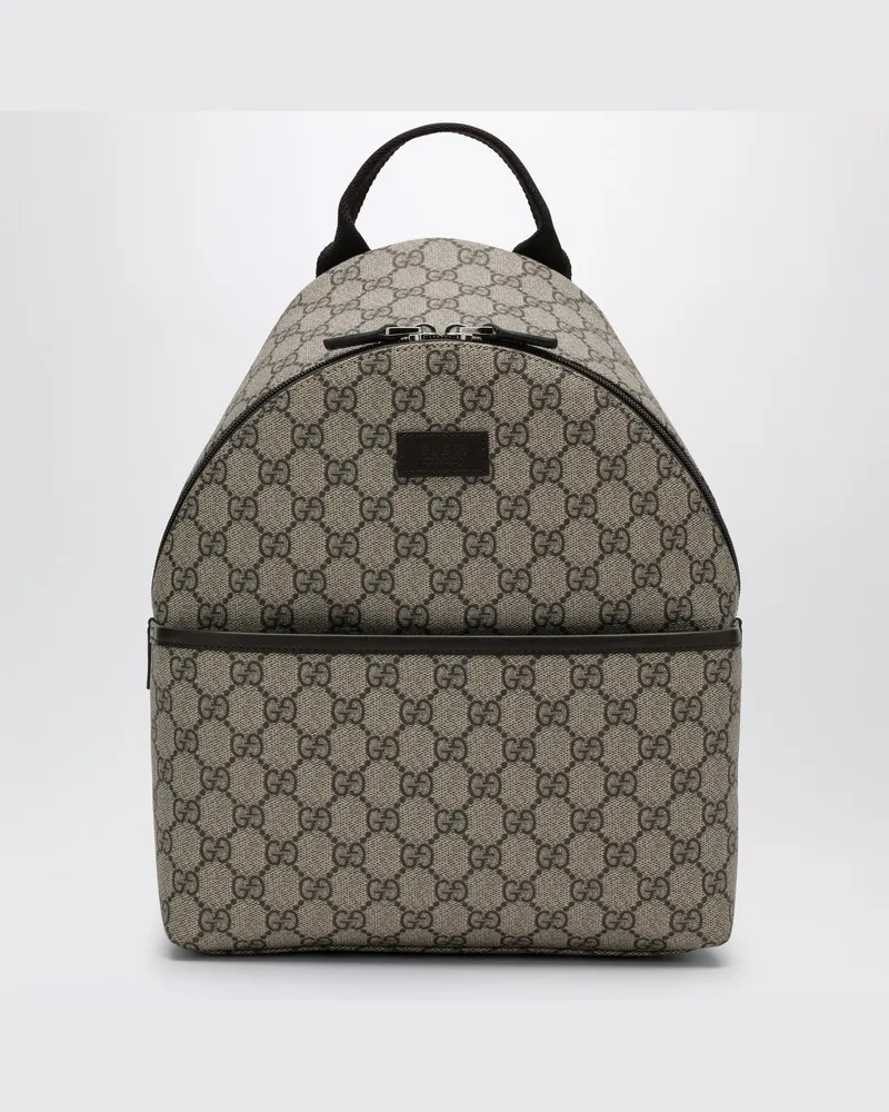 Gucci Rucksack Ophidia aus GG-Supreme-Stoff beige/ebenholz Beige