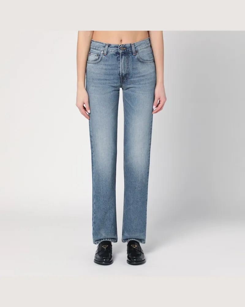 Haikure Blaue ausgewaschene Jeans Cleo Blau